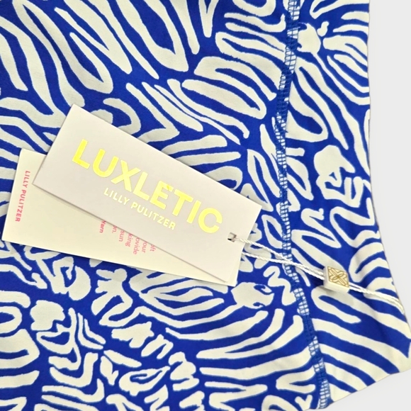 Lilly Pulitzer Womens Cascadia Skort Blue UPF 50 Luxletic Tennis Pickle Ball XL - Picture 6 of 9